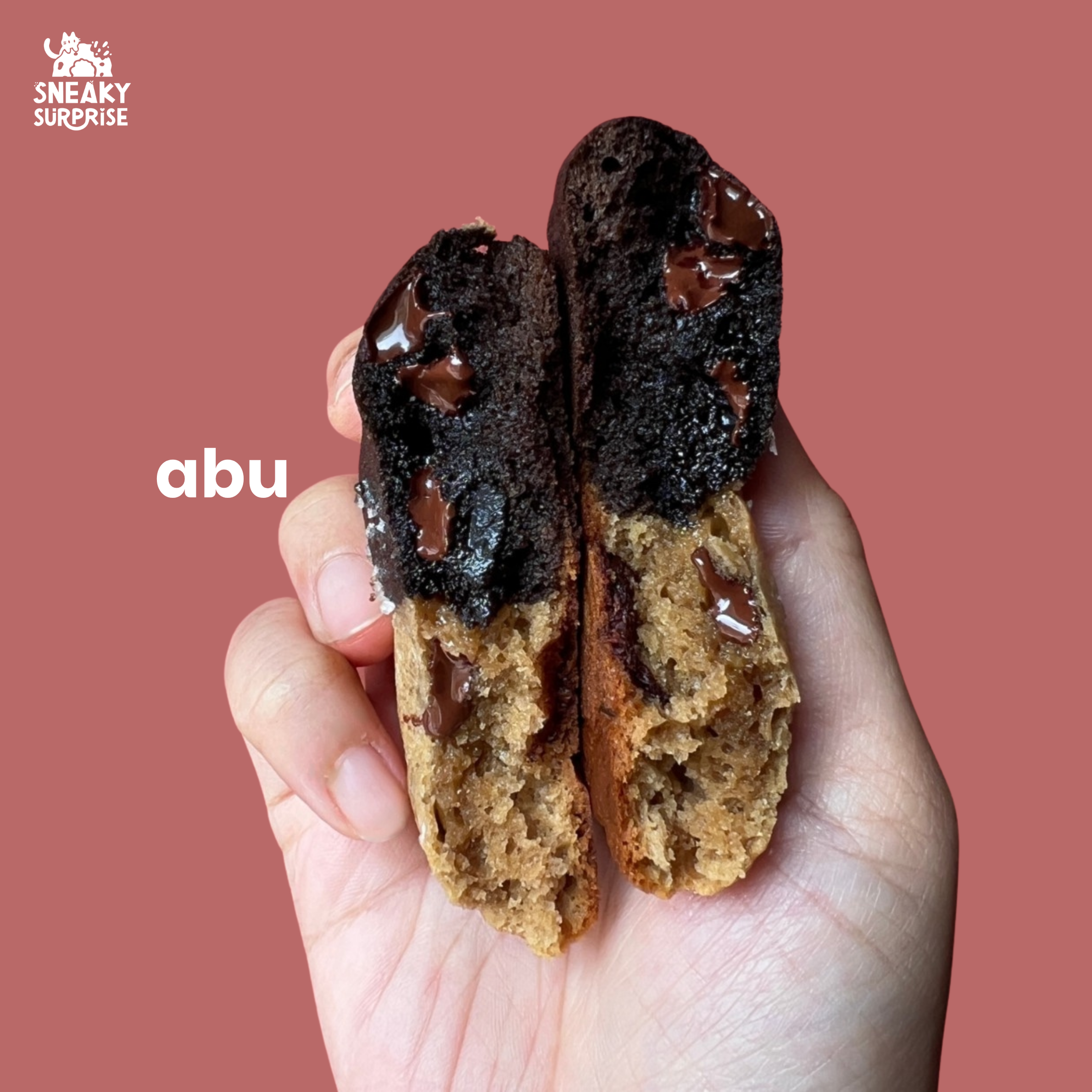 ABU sea-salt chocolate soft-baked cookie